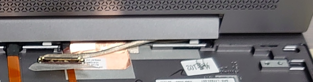 HP Zbook 14u G5 の液晶交換（リペア・修理） パソコンのリペアとチューンアップ（パソコン修理と再生）