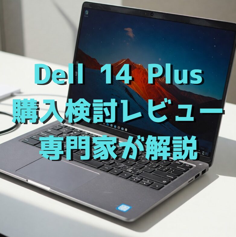 Dell 14 Plus 購入検討レビュー：専門家が解説 (モデル：DB14250)